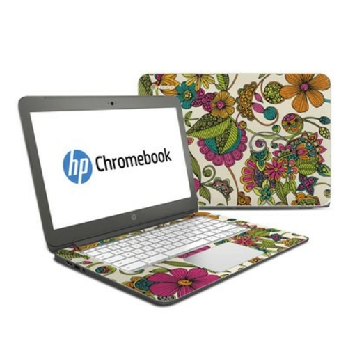 DecalGirl HC14-MAIAFLOWERS HP Chromebook 14 Skin - Maia Flowers