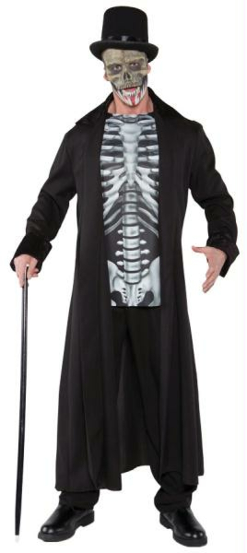 Morris Costumes UR29630XXL Skull Master Adult Xxl