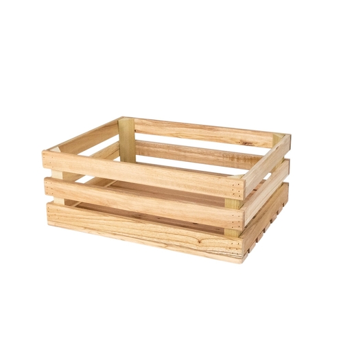 Solid Wood Storage Box, Large