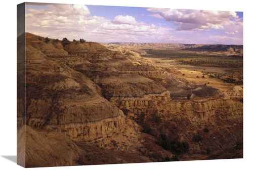 Global Gallery GCS-396486-1824-142 18 x 24 in. Badlands in Theodore Ro