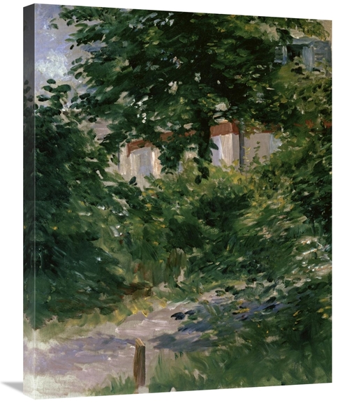 Global Gallery GCS-282392-30-142 30 in. Path in the Rueil Garden Art P