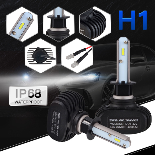 H1 LED Car Headlight Bulb Headlamp 50W