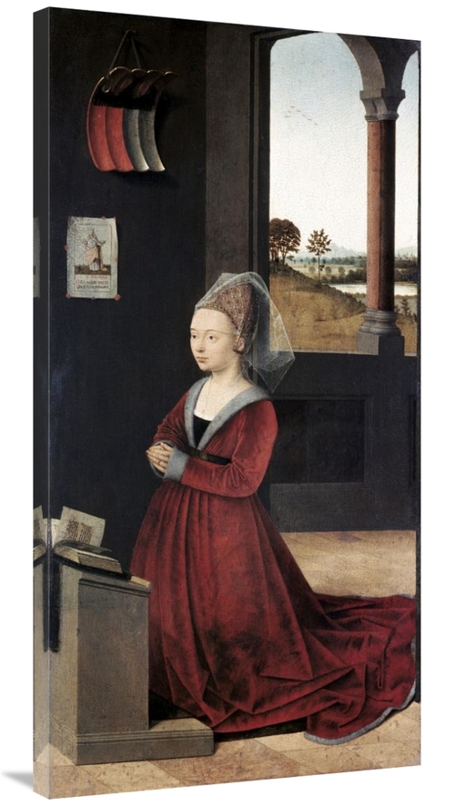 Global Gallery GCS-277103-44-142 44 in. Portrait of a Female Donor Art