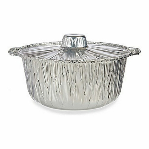 Casserole with Lid Aluminium Medium (2 pcs)