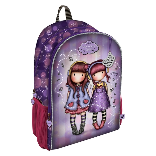 School Bag The Duet Gorjuss The duet Purple