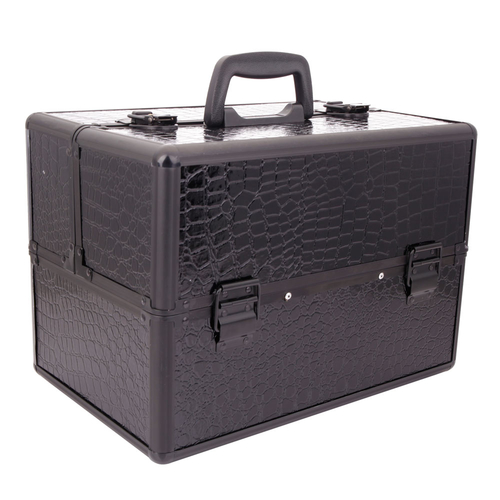 1PC High end Portable Foldable Black Jewelry Box