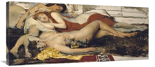 Global Gallery GCS-267369-44-142 44 in. Exhausted Maenides Art Print -