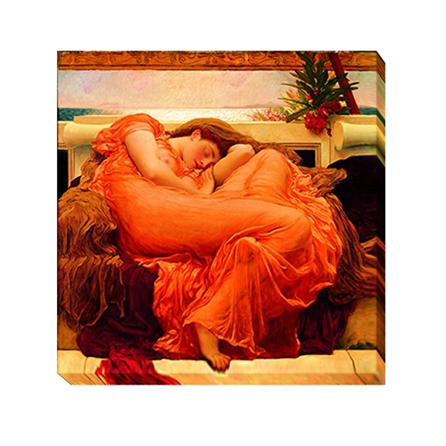 Artistic Home Gallery 1616B777TG Flaming June by Frederic Leighton Cus