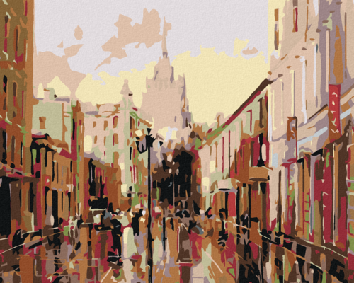 Paint by Numbers - VIEW OF CHARLES BRIDGE