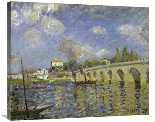 Global Gallery GCS-280075-36-142 36 in. The Bridge Art Print - Alfred 
