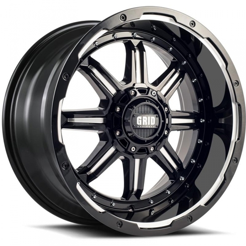 1189237M16 18 in. Dia. x 9 in. GD10 -12 mm Offset, 6 x 135 mm Whee