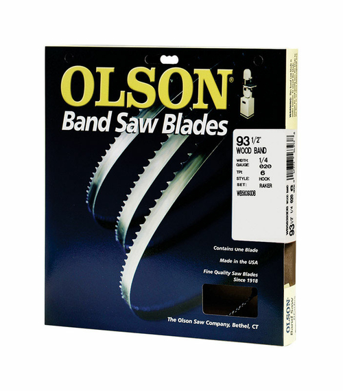Olson 2482495 0.25 x 93.5 in. Band Saw Blade