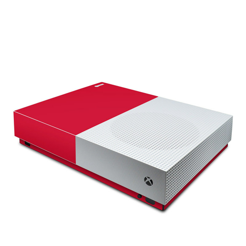 DecalGirl XBOD-SS-RED Microsoft Xbox One S All Digital Edition Skin - 