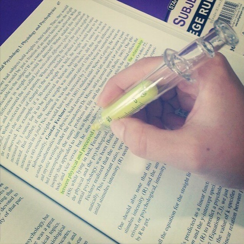 Syringe Highlighters