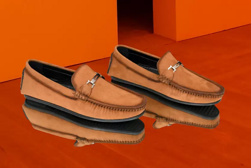 slip for men loafer Loafers For Men  (Tan)