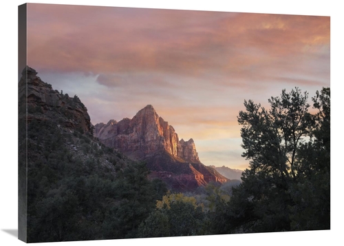 Global Gallery GCS-396088-2432-142 24 x 32 in. The Watchman, Zion 