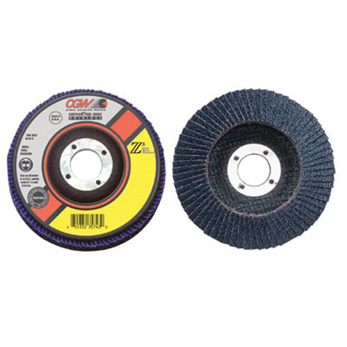 CGW Abrasives 421-42315 4-1-2X5-8-11 Z3-80 T27 Reg 100 Pct. Za Flap Di