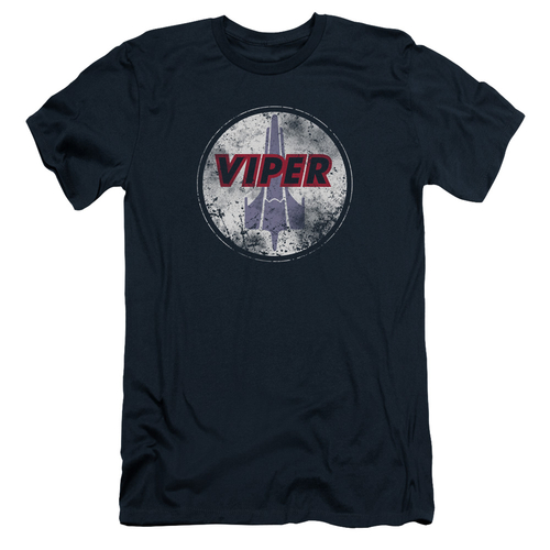 Trevco BSG272-SF-2 BSG & War Torn Viper Logo Short Sleeve Cotton Adult