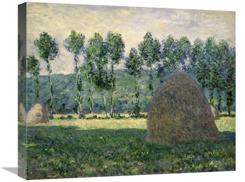 Global Gallery GCS-278663-22-142 22 in. Haystacks Near Giverny Art Pri