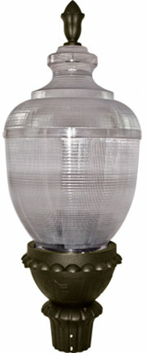 100 watt High Pressure Sodium Mogul Base 120 V Clear Acorn Post Top Fi