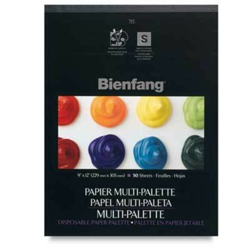 Bienfang R430121 9 X 12 In. Multi Disposable Palette, 50 Sheets