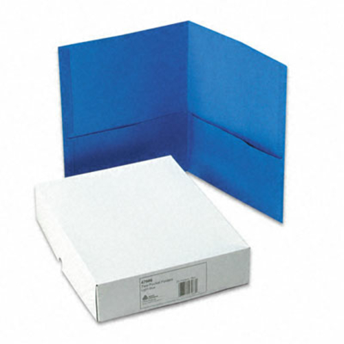 Avery 47986 Two-Pocket Portfolio  Embossed Paper  30-Sheet Capacity  L
