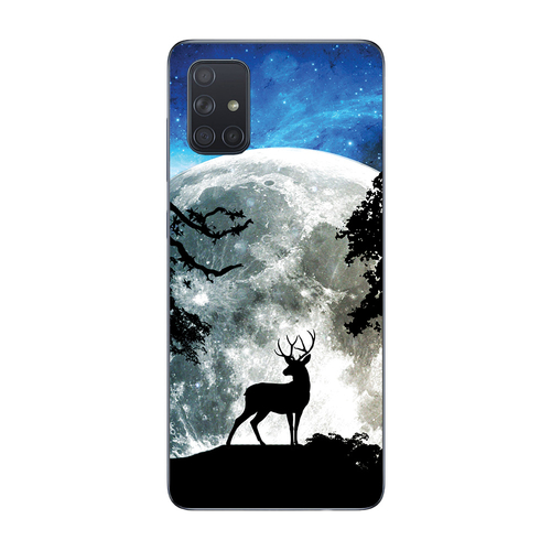 MightySkins SAGA51-Moonlight Deer Skin for Samsung Galaxy A51 - Moonli