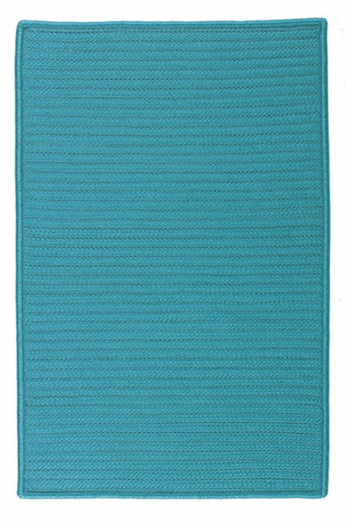 Colonial Mills Rug H049R072X072S Simply Home Solid - Turquoise 6 ft. s