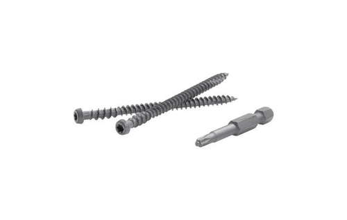 Fastenmaster 5000241 TrapEase 2.5 in. Torx TTAP Star Head Zinc Carbon 