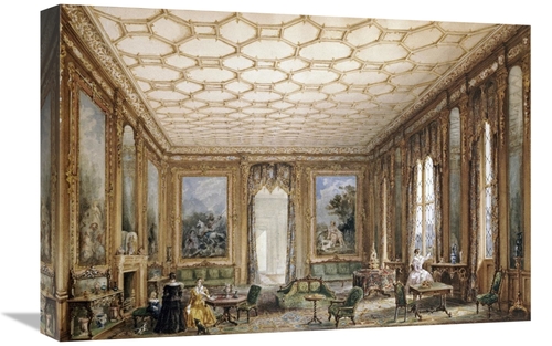 Global Gallery GCS-266290-22-142 22 in. View of a Jacobean-Style Grand