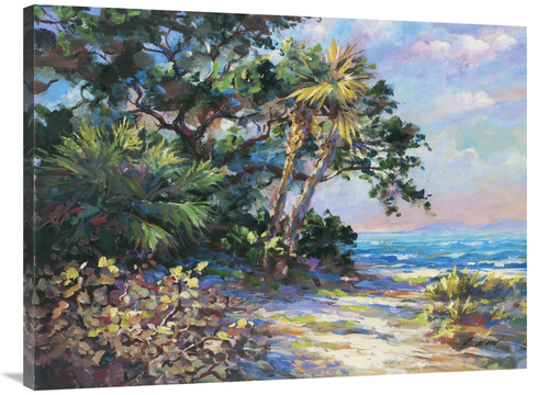 Global Gallery GCS-119204-3040-142 30 x 40 in. Tropic Glow Art Print -