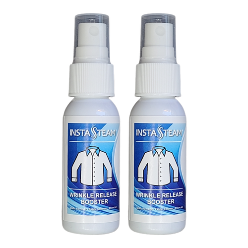 InstaSteam Wrinkle Release & Anti Static Booster Spray 1oz (Pack of 2)