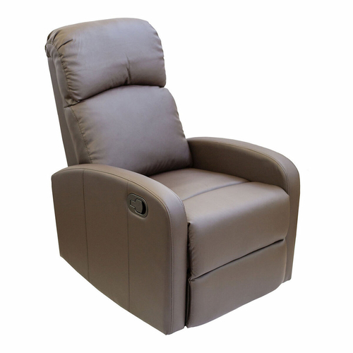 Reclining Armchair Astan Hogar Relax Manual Chocolate Synthetic