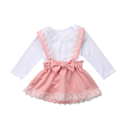 New Cute Newborn Baby Girl Autumn Sets Solid