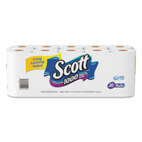 Kimberly Clark Consumer 20032 1000 Bathroom Tissue, White