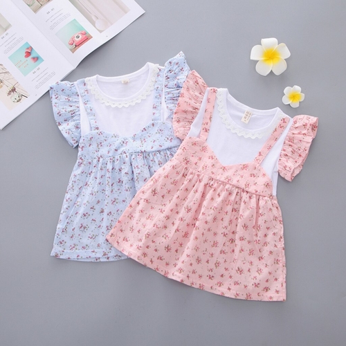 Infant Baby Girl Clothes Dress Robe