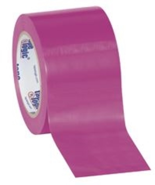 Tape Logic T93363PKP 3 in. x 36 yards Purple Solid Vinyl Safety Tape -