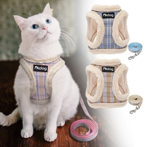 Cute Pet Cat Harness Vest Soft Padded Chihuahua