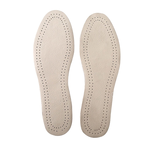 Leather Insoles Boots Deodorize Shoe Pad Insert