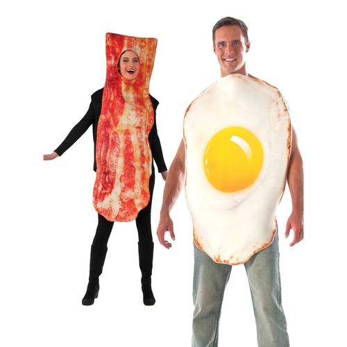 Rubies 279572 Halloween Bacon & Eggs Kit - Standard