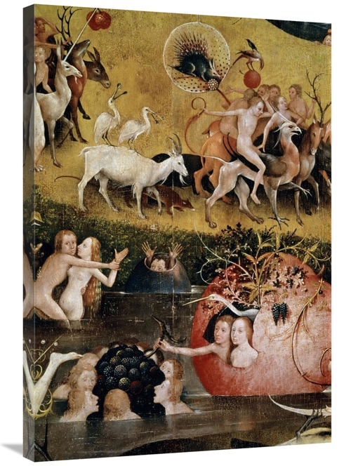 Global Gallery GCS-276791-36-142 36 in. Garden of Earthly Delights - D