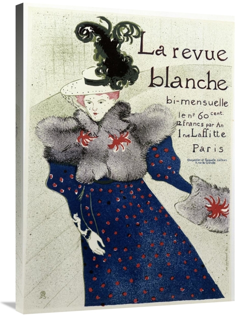 Global Gallery GCS-278184-36-142 36 in. La Revue Blanche Art Print - H