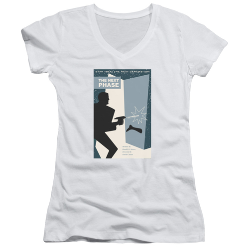 Trevco CBS2140-JV-4 Star Trek & Tng Season 5 Episode 24 Junior V-Neck 