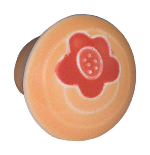 Acorn PR7YP Sm Rd Gold with Orange Flower