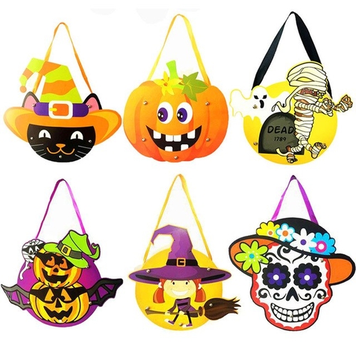 2018 Halloween Paper Candy Bag For Kids Cute DIY