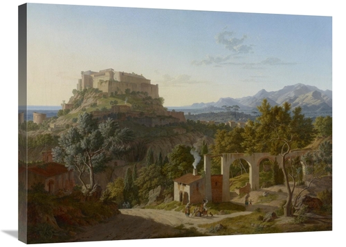 Global Gallery GCS-459973-2432-142 24 x 32 in. Landscape with the Cast