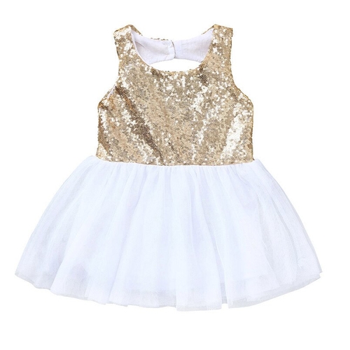 Baby Girls Dress Infant Kids Sleeveless Summer