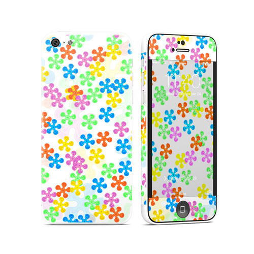 DecalGirl AIP5C-FLOWER Apple iPhone 5C Skin - Flower Power