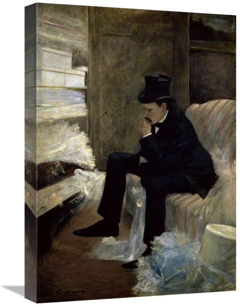 Global Gallery GCS-282039-22-142 22 in. The Widower Art Print - Jean-L