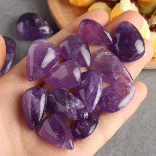 1pc Aura Natural Amethyst Quartz Crystal Rock